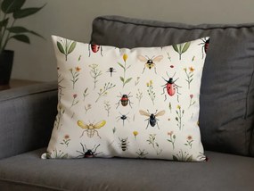 Polybavlnená obliečka na vankúš INSECTA POLY 50x70 cm, farebný