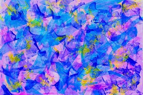 Tapeta  pastelové abstraktné umenie - 300x200