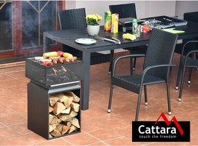 Nerezové ohnisko Cube - Cattara