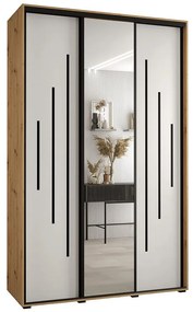 Skriňa 45 Canaris 13 160 artisan/biela/čierna