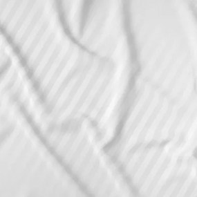 Bavlnená damašková posteľná bielizeň PURE, biela 220x200 cm