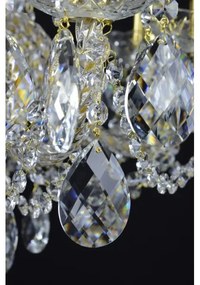Wranovsky JWZ125122230 - Krištáľový luster na reťazi MARIERA 12xE14/40W/230V