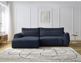 Tmavomodrá rohová pohovka Aden – Bobochic Paris