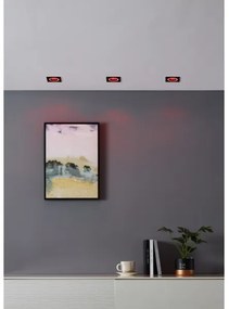 Eglo 900763 - LED RGBW Stmievateľné podhľadové svietidlo CAROSSO-Z 4,7W/230V čierna