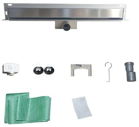 Odtokový žľab k stene MEXEN FLAT WALL 90 cm