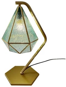 Tiffany štýl stolná lampa Rabalux 74200 NORAH GREEN 44*18,5