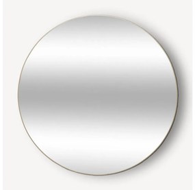 Atmosphera - Nástenné zrkadlo ALICE pr. 110 cm zlatá