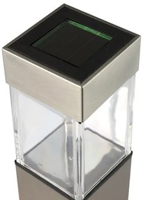 Grundig 90048 - SADA 3x Solárna lampa LED/5,5x28cm 1xAAA 600 mAh