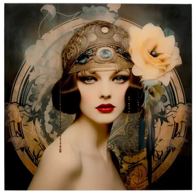 Muse Art sklenený obraz 100x100 cm