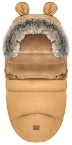 Tutumi Teddy PRO N, detský spací vak 4v1 90x42 cm, béžová, NAZ-08801