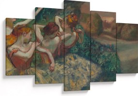 Obraz - Edgar Degas, Four Dancers, reprodukcia (150x105 cm)