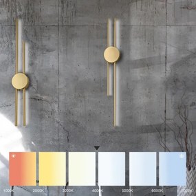 LED nástenné svietidlo LANA LED/15W/230V 4000K matné zlaté