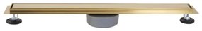 REA-G2704 - Odtokový žľab NEOX PRO 90 cm nerezová oceľ/brúsené zlato