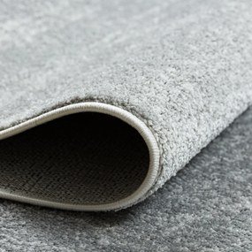 Dywany Łuszczów, Kusový koberec Fusion 5868 white/yellow, 140x190, šedá, kancelária