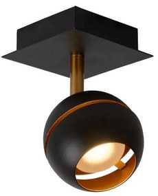 Lucide 77975/05/30 - LED bodové svietidlo BINARI 1xLED/5W/230V čierne