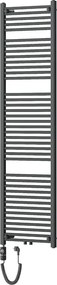 Mexen Mars, elektrické vykurovacie teleso 1800 x 500 mm, 900 W, antracitová, W110-1800-500-2900-66