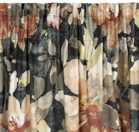 ZATEMŇOVACÍ ZÁVES NA PÁSKE BETTY 140X300 CM KVETY