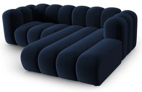 Tmavomodrá rohová pohovka (pravý roh) Lupine – Micadoni Home