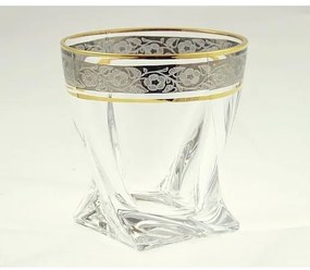 BOHEMIA QUADRO GOLD-PLATINUM WHISKY SADA 1+6 KS