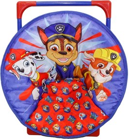 Detské skladacie kreslo PAW PATROL, modré