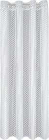ZÁCLONA NA KRÚŽKOCH AIDEN 140X250 CM BIELA