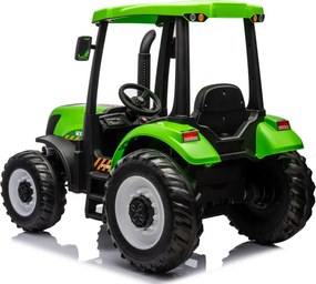 LEAN CARS Elektrický traktor A011 24V, zelený