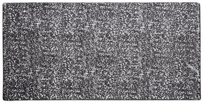 Viskózový koberec 80 x 150 cm sivá/strieborná ESEL Beliani