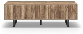 TV stolík v dekore orecha v prírodnej farbe 160x51 cm Laila – Marckeric