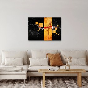 Abstraktný obraz - Tanečnice (70x50 cm)