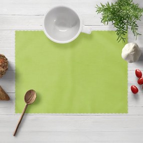 Biante Teflónové prestieranie na stôl TF-003 Hráškovo zelené 30x40 cm