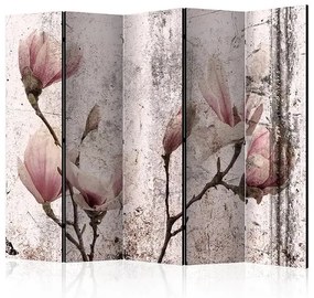 Paraván - Magnolia Curtain II [Room Dividers] Veľkosť: 225x172, Verzia: Jednostranný