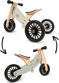 Drevené balančné odrážadlo Tiny Tot Plus 2v1 zelená