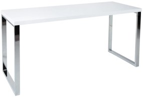 Písací stôl Biely Písací stôl biely 160x60cm