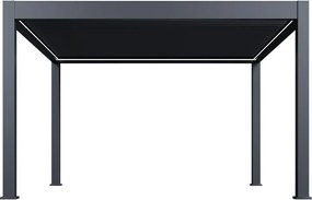 Luxusná ELEKTRICKÁ bioklimatická pergola PRESTIGE 4x4 m, hliník - voľne stojaca