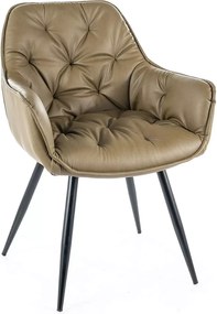 SI Stolička Cherry Buffalo olivový