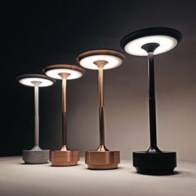 Toolight Toolight, bezdrôtová USB dotyková nočná lampa APP1372-T, zlatá matná, OSW-08636