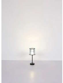 Globo 21008S - LED Stmiev. stolná lampa LUNKI LED/2,5W/3,7V 2700/4000/6500K čierna