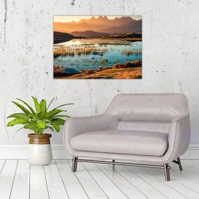 Sklenený obraz - Lac Guichard (70x50 cm)