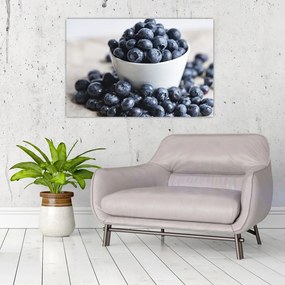 Obraz - Čučoriedky (90x60 cm)