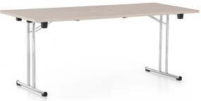Skladací stôl 180 x 80 cm, dub