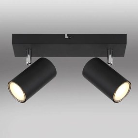 Stropné bodové svietidlo 57910-2B Black LS2