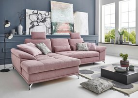 XXXLutz ROHOVÁ SEDAČKA, textil, orgovánová Sit & More - Sedačky - 000144005514