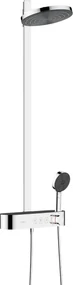 Hansgrohe Pulsify S, Showerpipe 260 2jet EcoSmart s termostatom ShowerTablet Select 400, chrómová, HAN-24241000