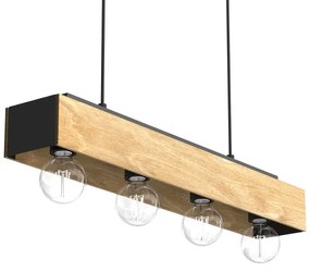 Luster na lanku MILUZA 4xE27/15W/230V