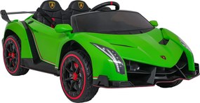 Ramiz Lamborghini Veneno vozidlo Zelená