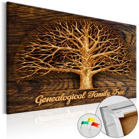 Artgeist Obraz na korku - Family Tree [Corkboard] Veľkosť: 120x80