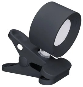 Solight WO68-B-LED Stm. nabíjacia lampa 3v1 LED/4W/2000 mAh 3000/4000/6500K čierna