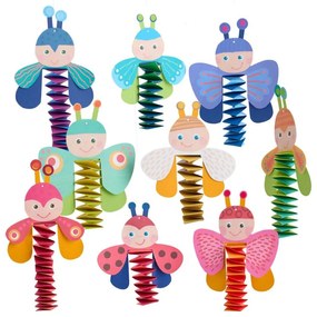 Haba Craft Kit Kreatívna sada Prvé skladanie Chrobáčiky a Motýle závesná dekorácia