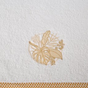 FROTÉ UTERÁK PALMS SADA 6KS 50X90 CM BIELA