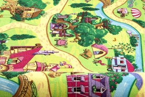 Koberec kruh CANDY TOWN
